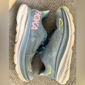 Hoka Clifton - Sky Blue - great for walking and keeping you stylish!